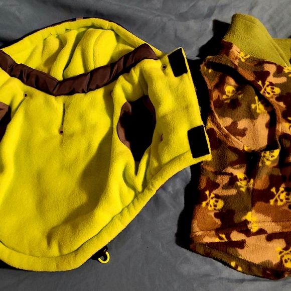 Small Dog JACKET AND A WARM FLEECE Jacket GENTLY USED CONDITION - Picture 10 of 10